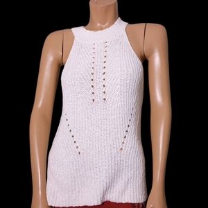 Roan+Ryan Cream  Knit Top
